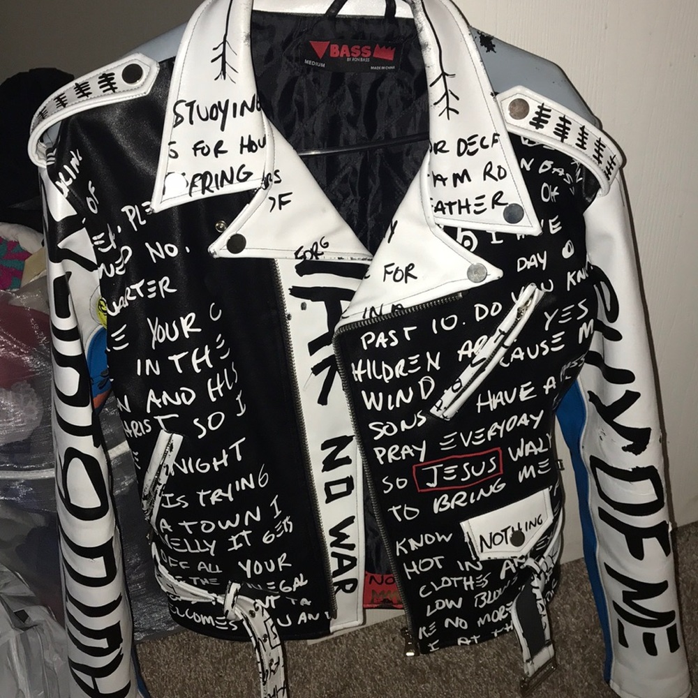 Ron bass leather jacket